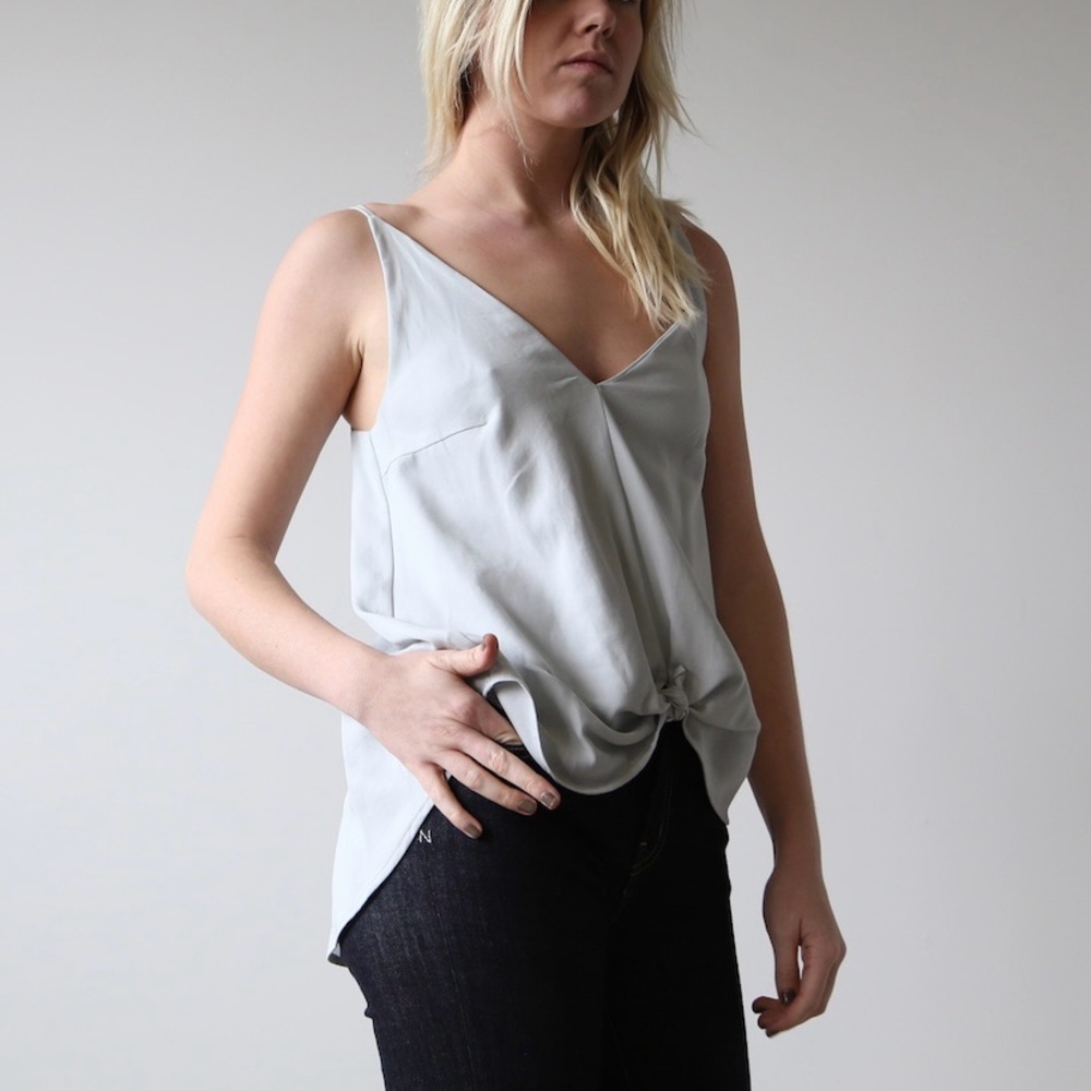 NWT Hackwith slit cami top (tan)